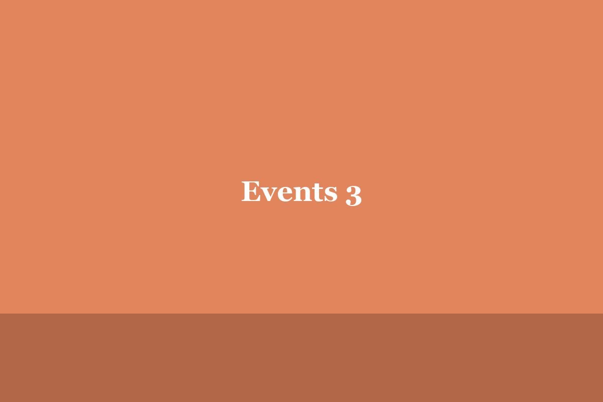 Events 3