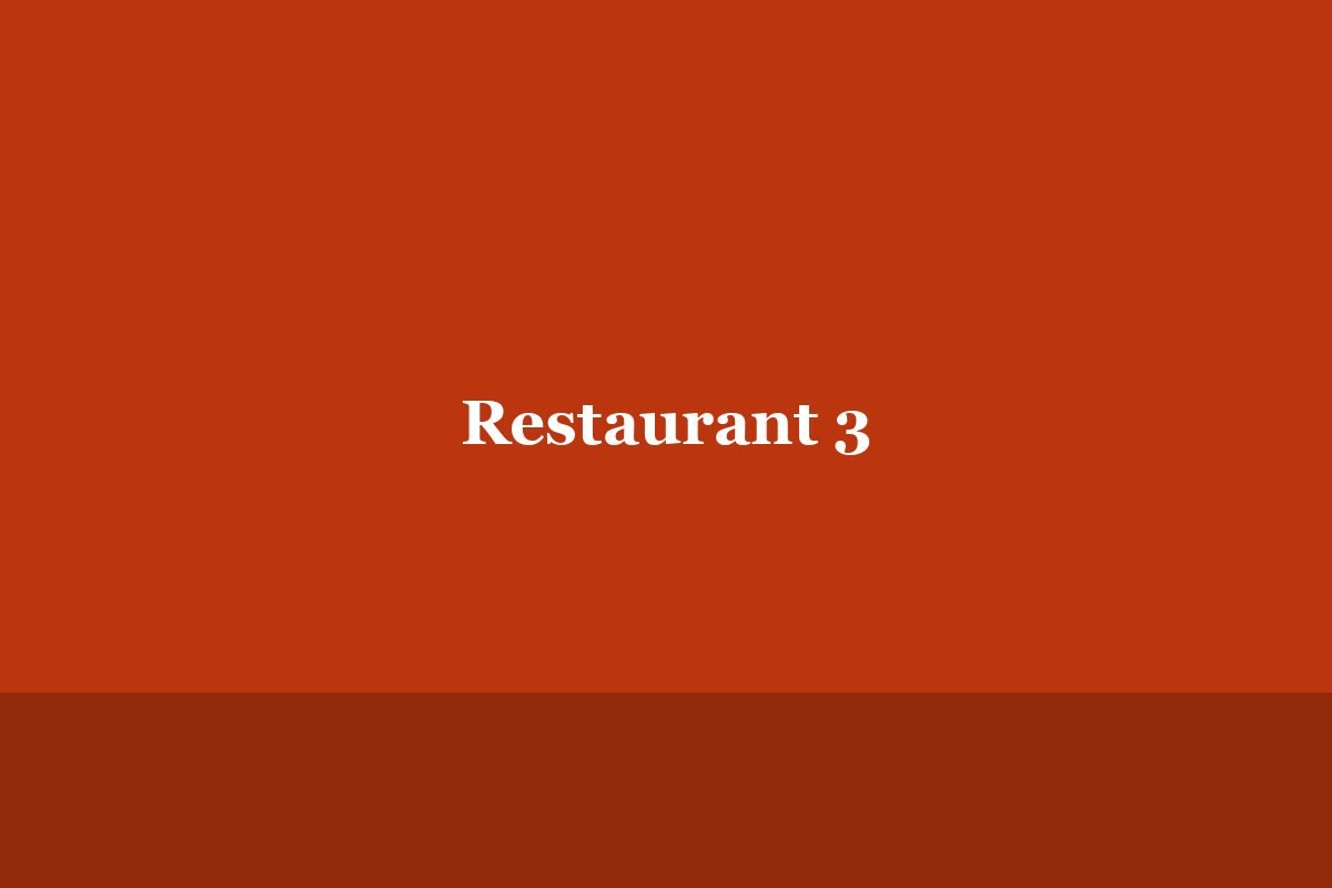 Restaurant 3