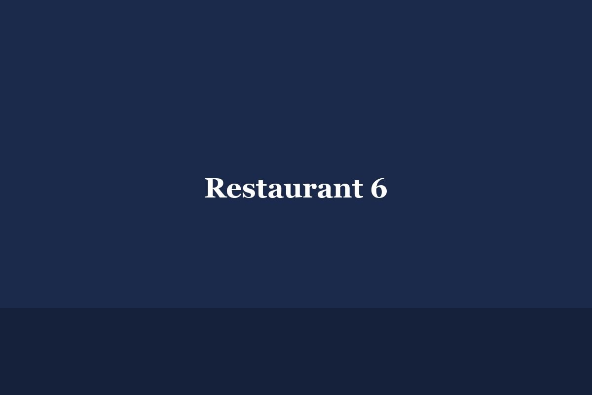 Restaurant 6